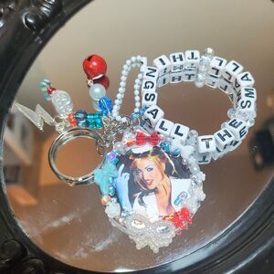 Handmade -Blink 182 - Enema of The State Album inspired keychain